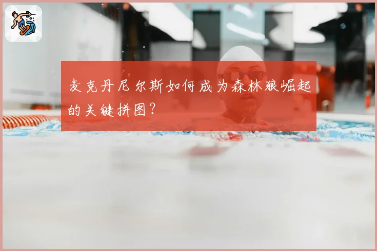 麦克丹尼尔斯如何成为森林狼崛起的关键拼图？